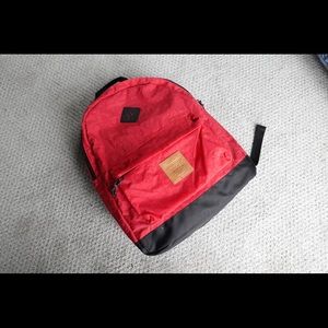 Brand new backpack bag in red
